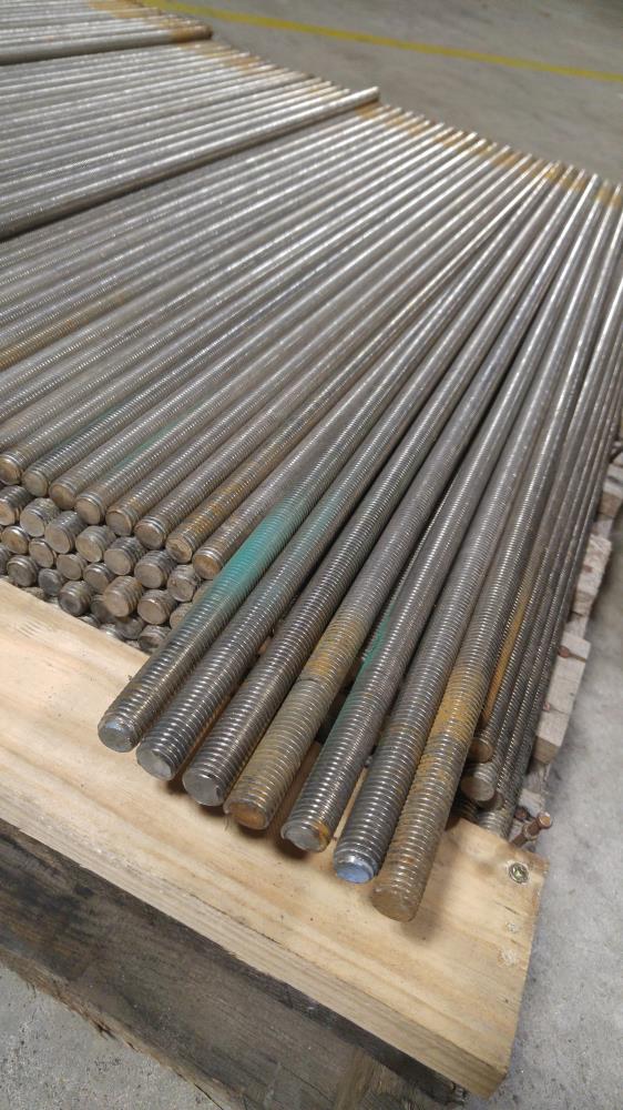 FULLY THREADED RODS 5/8-11 in x 3ft GRADE 304 STAINLESS STEEL - 30 PC BUNDLES